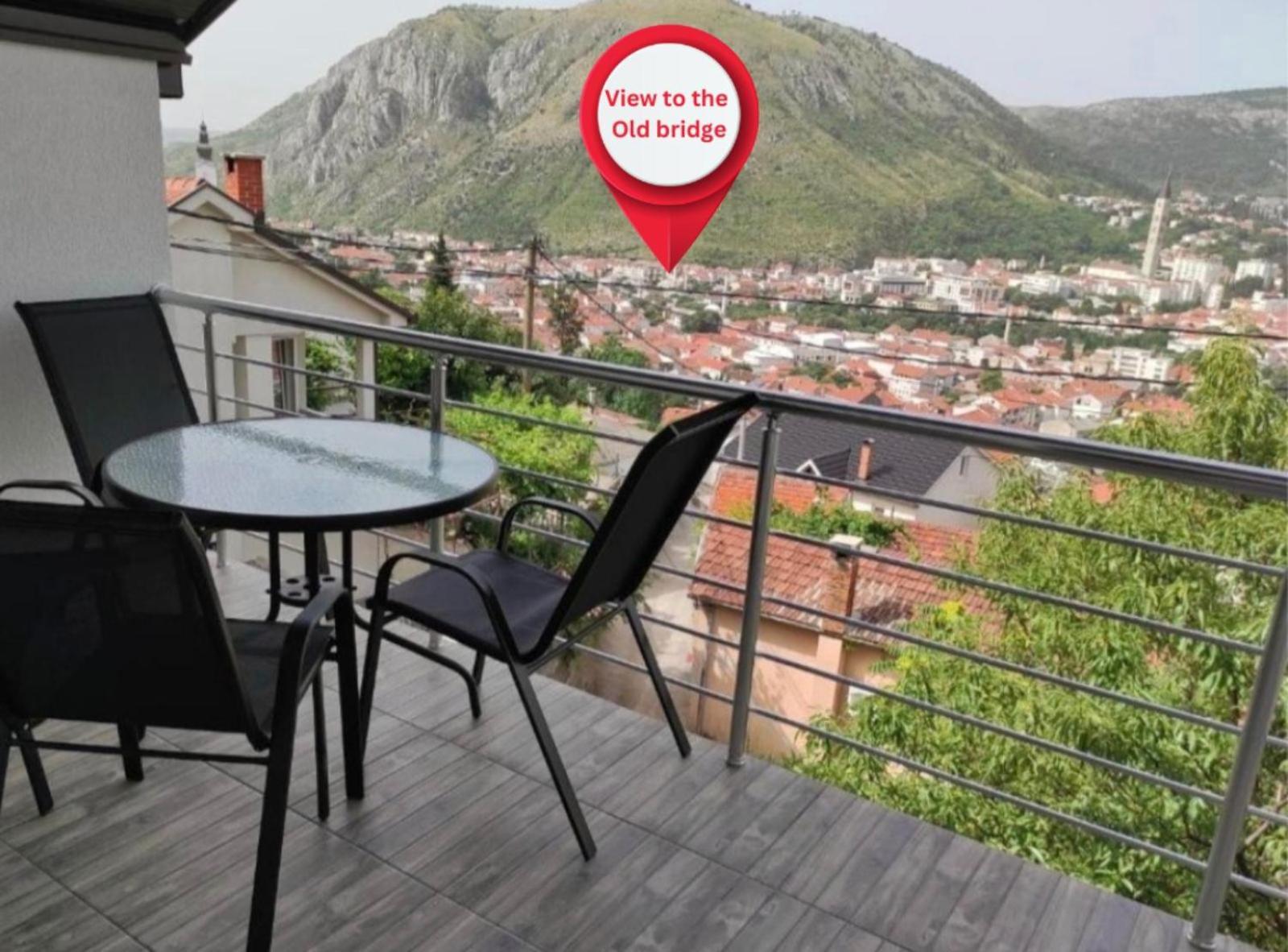 View Of The City - Studio Apartment 2 Mostar Exteriér fotografie